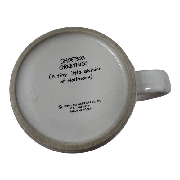 Shoebox Greetings Coffee Mug Im not a Yuppie I Just Play One at Work Tea Cup - Picture 6 of 6